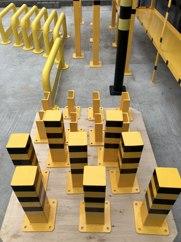 odboje stalowe - zabezpieczenia hal